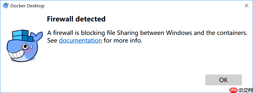 解决Docker for Windows无法共享磁盘的问题