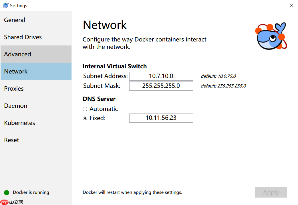 解决Docker for Windows无法共享磁盘的问题