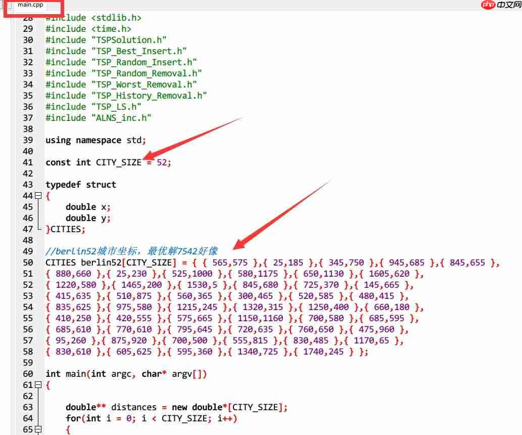 代码 | 自适应大邻域搜索系列之(1) - 使用ALNS代码框架求解TSP问题