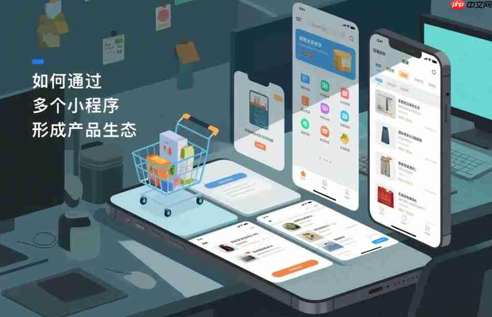 如何通过多个小程序形成产品生态?