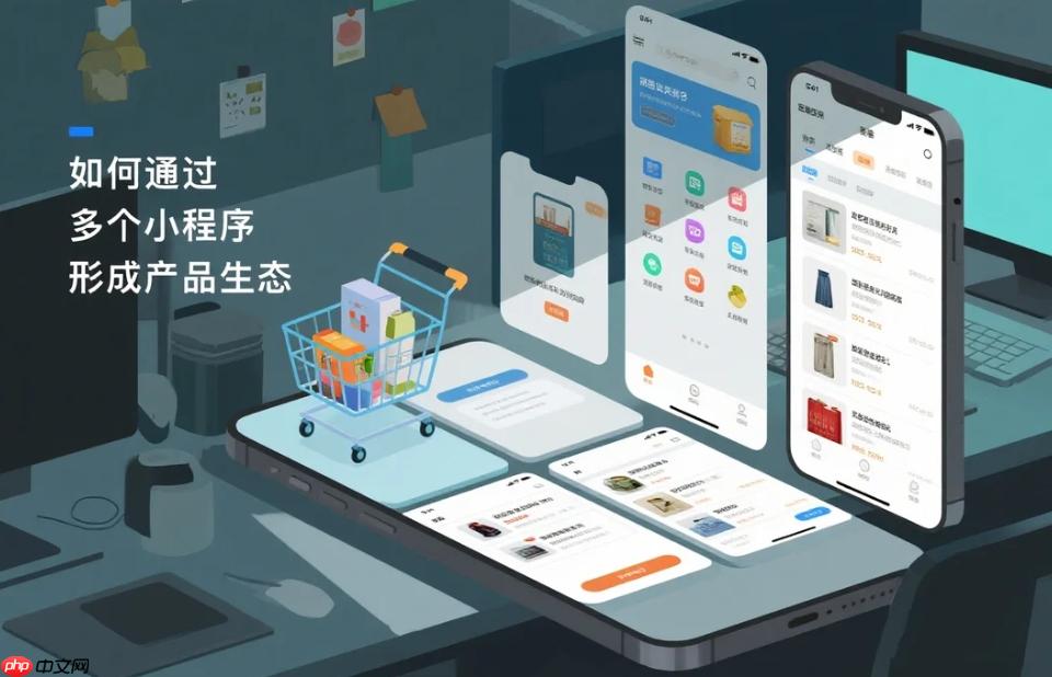 如何通过多个小程序形成产品生态?