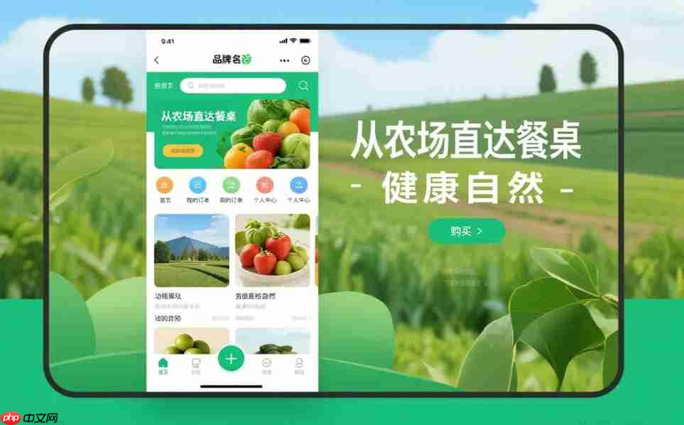 农产品电商小程序:从农场直达餐桌的链路设计!