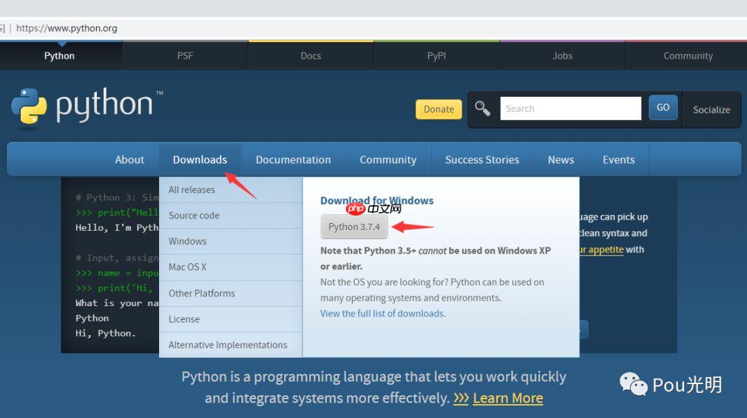 Windows 嵌入python解释器