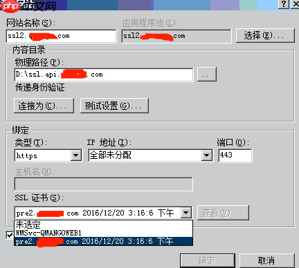 IIS 使用 Let’s Encrypt 证书部署 HTTPS 站点