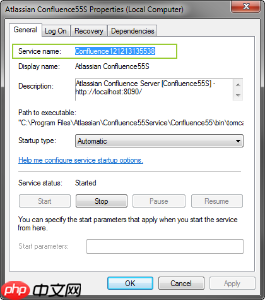 Confluence 6 配置 Windows 服务
