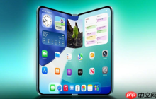 苹果折叠屏iPhone渲染图曝光!配相机按键 后置双摄?