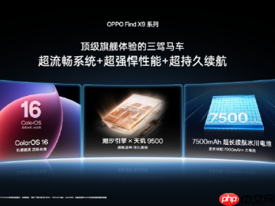 OPPO Find X9系列全方位升級(jí)：最強(qiáng)標(biāo)準(zhǔn)版「旅拍神器」引爆期待