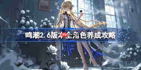 鸣潮2.6版本全角色养成攻略-鸣潮2.6版本全角色怎么养成