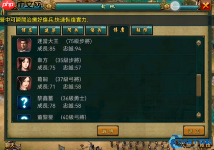 沙场名将统御指南:从招募到养成的制胜法则