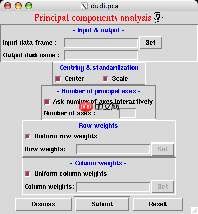 ade4TkGUI可视化统计和绘图