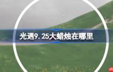 光遇9.25大蜡烛在哪里-光遇9月25日大蜡烛位置攻略