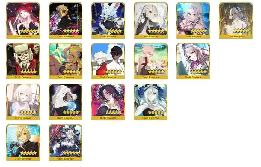 FGO国服现版本可以升级的礼装介绍-FGO国服现版本哪些礼装可以升级