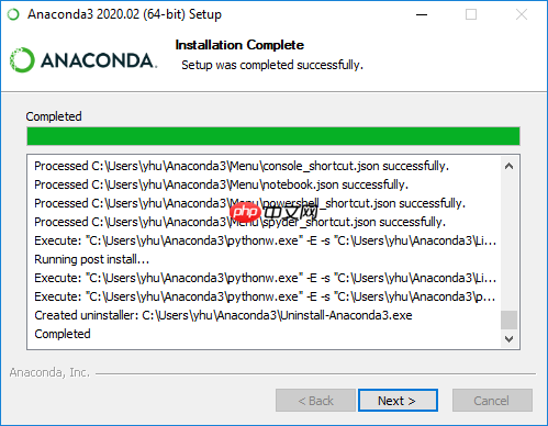 Windows 10 中安装 Anaconda 3