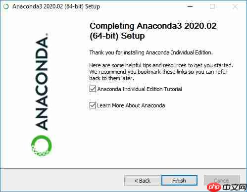 Windows 10 中安装 Anaconda 3