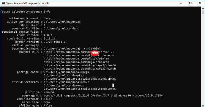 Windows 10 中安装 Anaconda 3