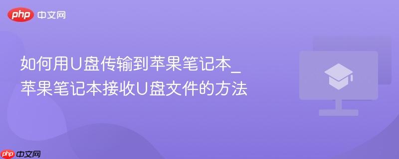 如何用U盘传输到苹果笔记本_苹果笔记本接收U盘文件的方法