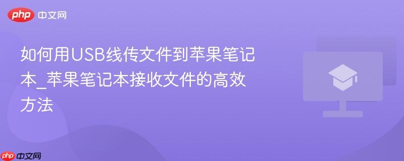 如何用USB线传文件到苹果笔记本_苹果笔记本接收文件的高效方法
