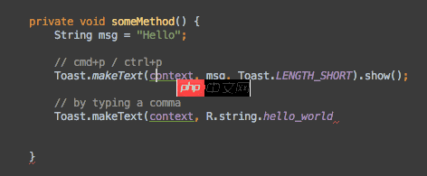 Android Studio你不知道的快捷键(一)