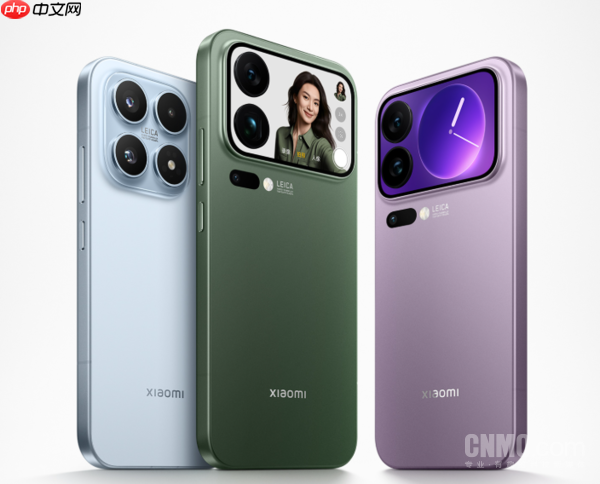 苹果、小米17系列首周销量对比:小米高端真成了?