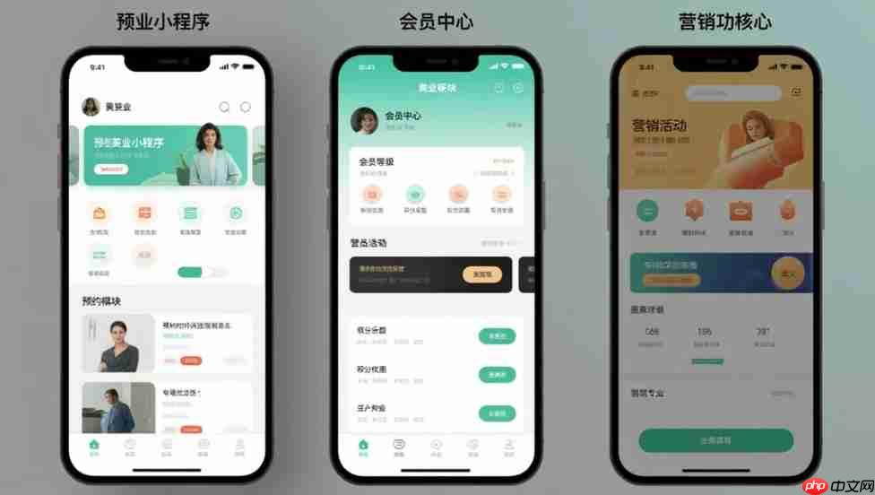 美业小程序如何构建预约_会员_营销闭环?
