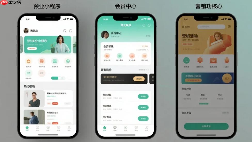 美业小程序如何构建预约_会员_营销闭环?