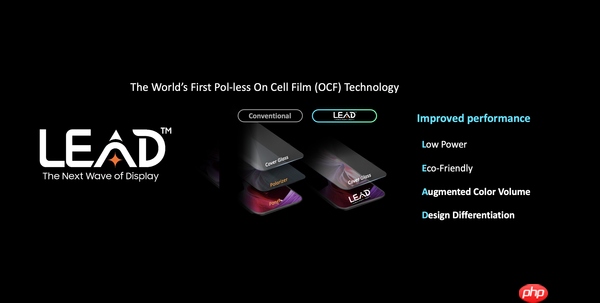 iQOO 與三星顯示宣布 iQOO 15搭載2K LEAD OLED 