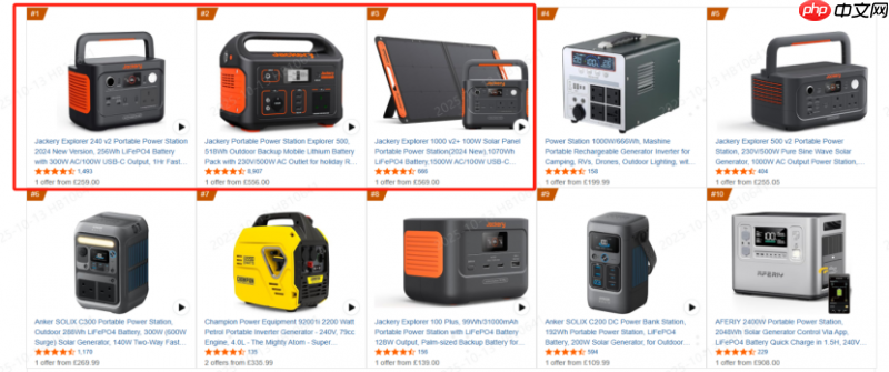 亚马逊秋季Prime会员日大促收官：华宝新能Jackery多国霸榜，领跑全球！