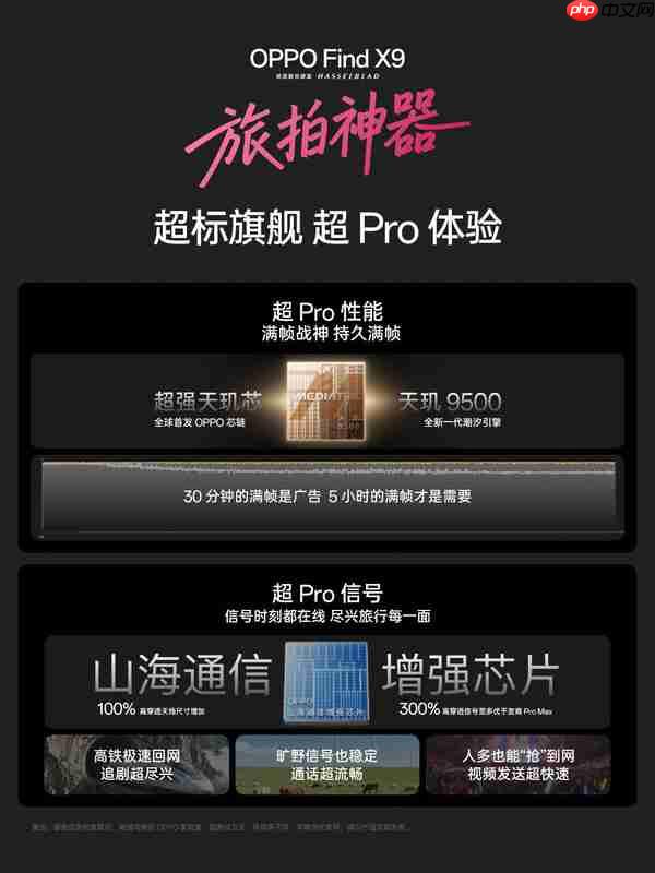 OPPO Find X9系列發(fā)布 配備哈蘇2億長焦 運(yùn)行ColorOS 16