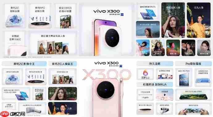 vivo X300系列今日开售：售价4399元起！2亿像素巨出片！