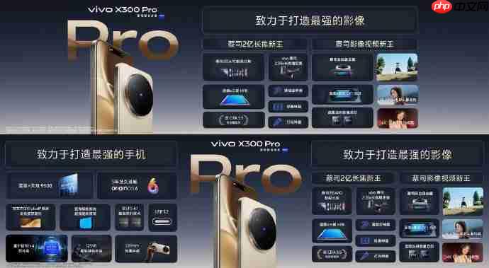 vivo X300系列今日开售：售价4399元起！2亿像素巨出片！