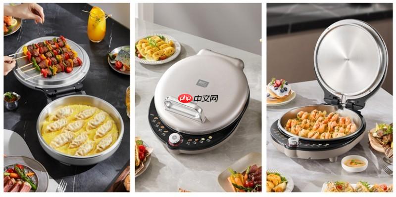 中国家用电饼铛“健康起点”！利仁中国家用不锈钢产品携0涂层设计问世