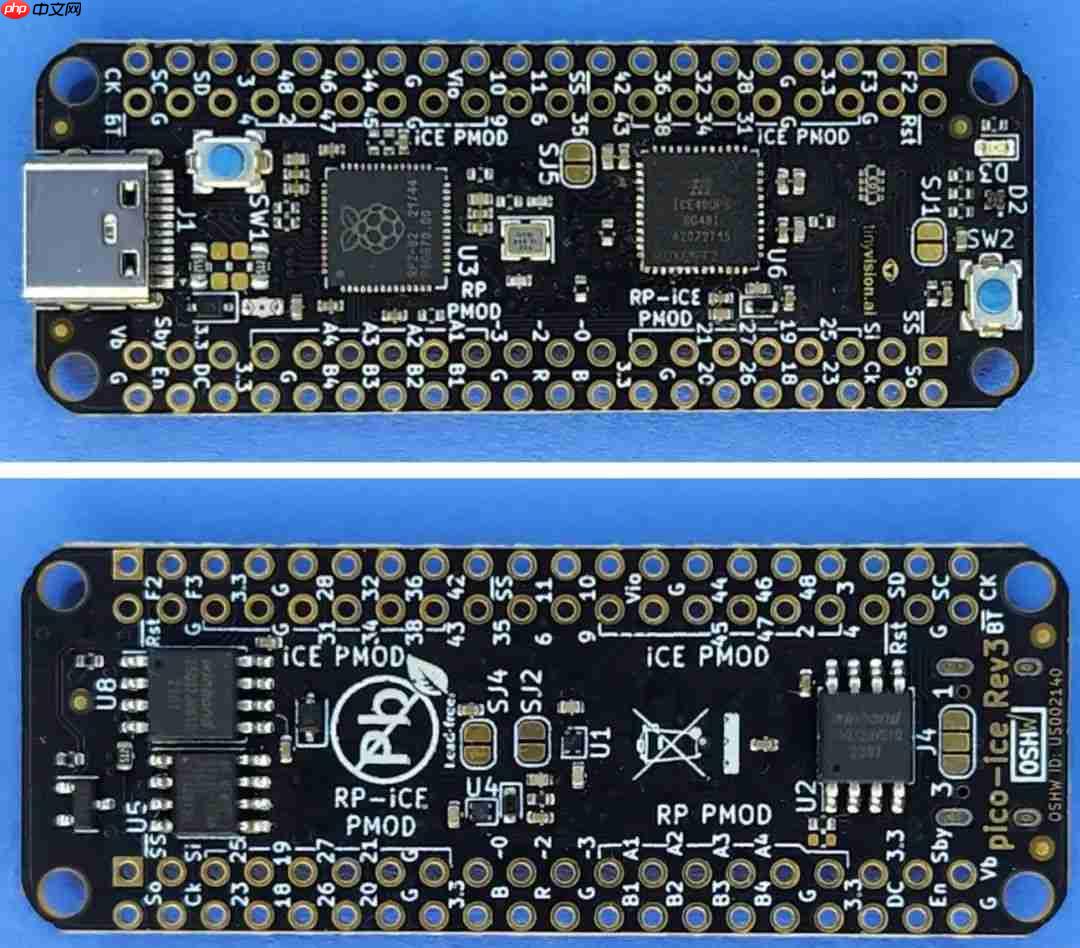 Pico2‑ICE FPGA 开发板：从开箱到跑通示例的全历程
