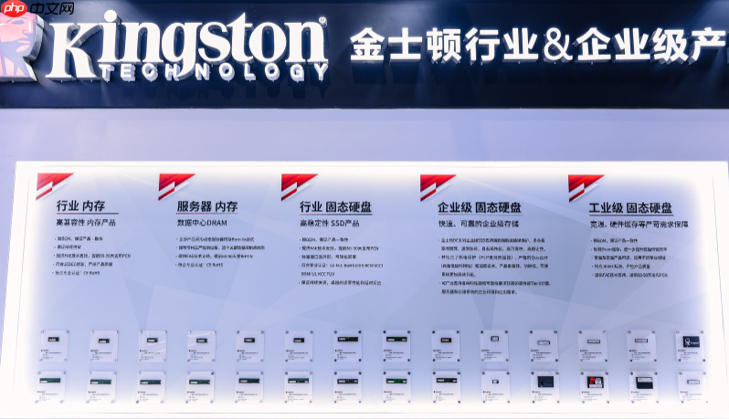 助力工业转型升级金士顿工博会大放异彩