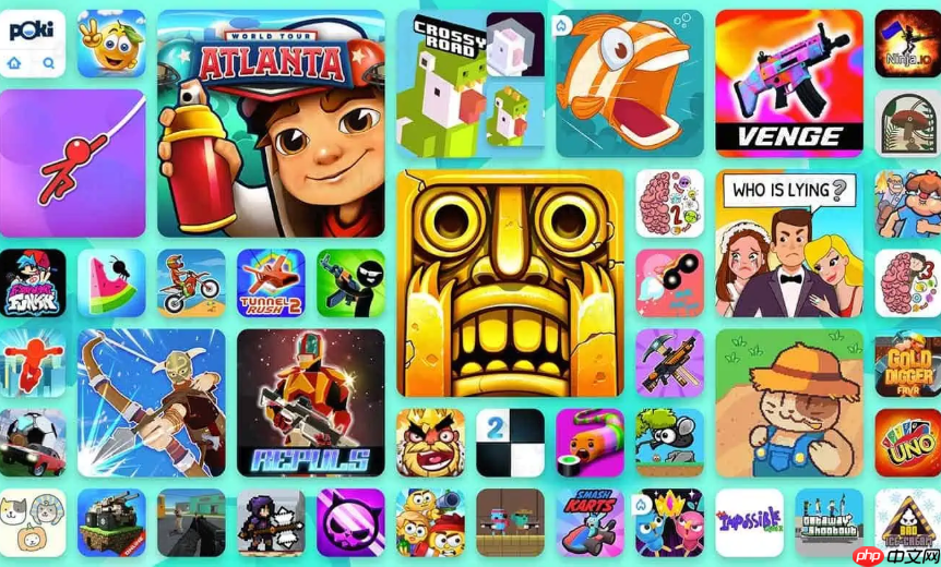 poki在线游戏大全 poki热门小游戏随心玩