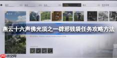 燕云十六声佛光顶之一辟邪钱袋任务攻略方法-燕云十六声佛光顶之一辟邪钱袋任务怎么做