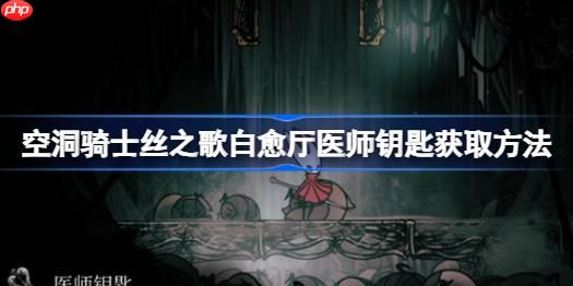 空洞骑士丝之歌白愈厅医师钥匙获取方法-空洞骑士丝之歌白愈厅医师钥匙怎么获取