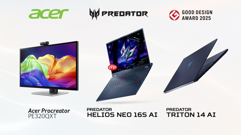 宏碁荣获多项2025Good Design设计大奖