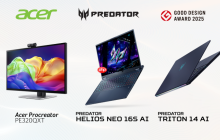 宏碁荣获多项2025Good Design设计大奖