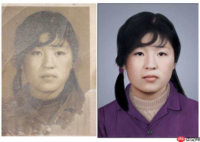 老照片修复ai操作步骤 老照片修复ai官方入口