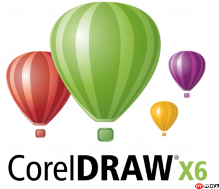 coreldraw x6如何将图片置入到文字或图形中_coreldraw x6图框精确剪裁功能应用指南