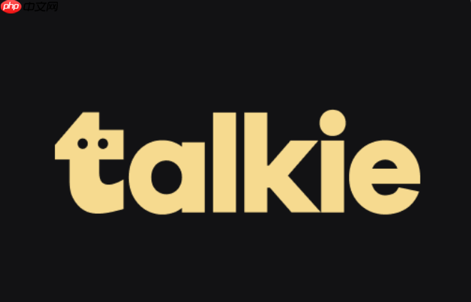 talkie最新官网链接地址 talkie平台对话系统主页访问入口