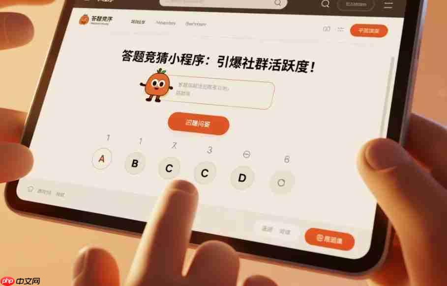 答题竞猜小程序:引爆社群活跃度!