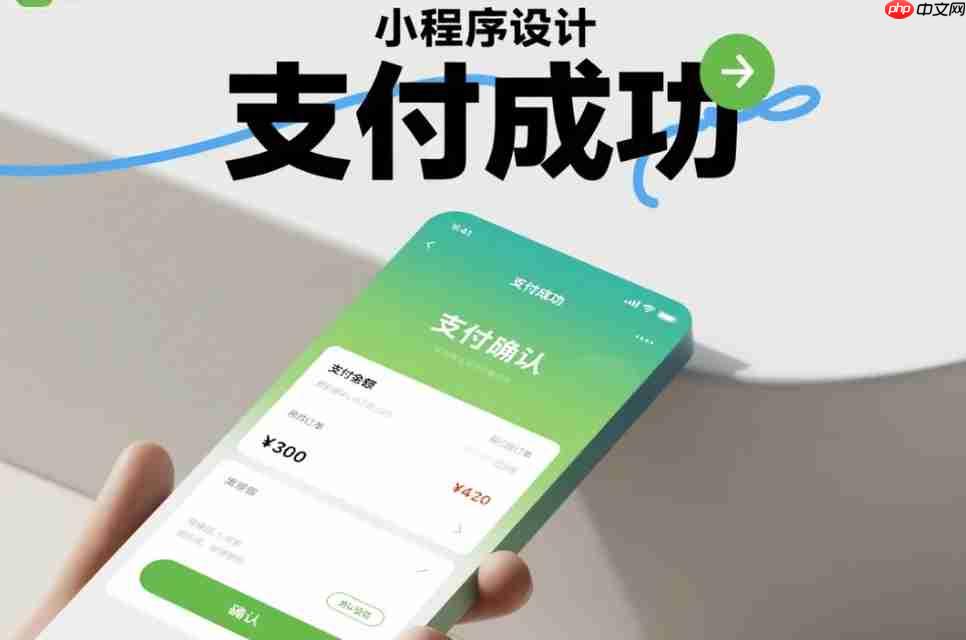 小程序支付成功页的二次营销设计