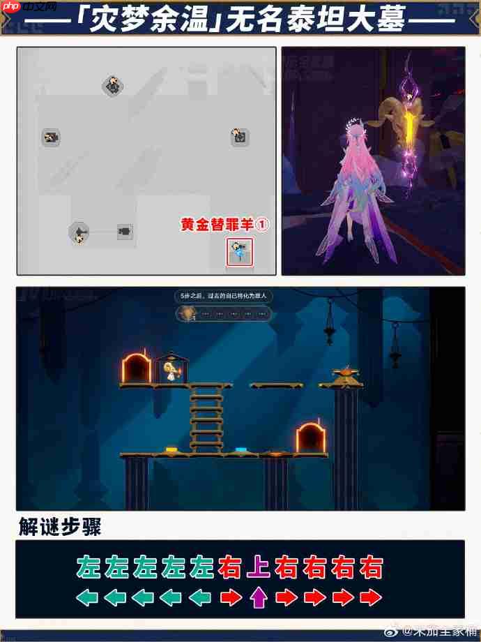 崩坏星穹铁道无名泰坦大墓黄金替罪羊怎么过-灾梦余温无名泰坦大墓黄金替罪羊攻略