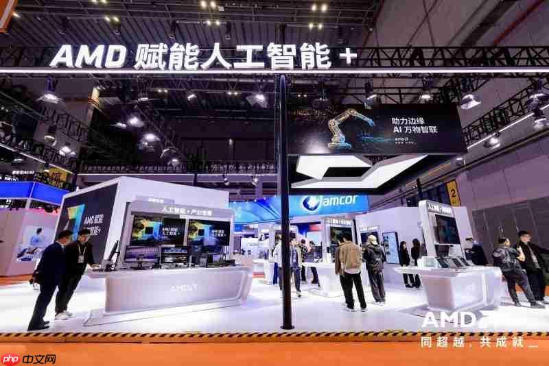 AMD携全栈式AI解决方案亮相进博会,赋能人工智能+