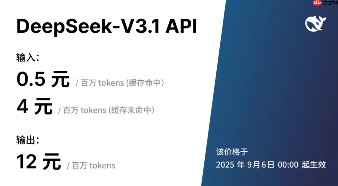DeepSeek-V3.1模型在下一盘很大的棋