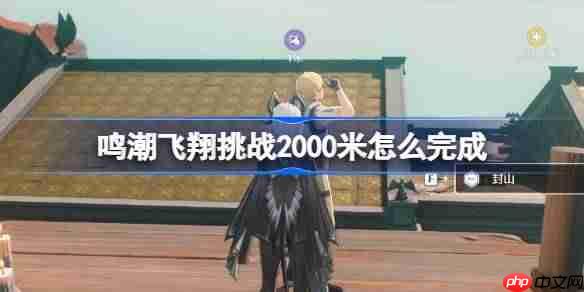 鸣潮飞翔挑战2000米怎么完成-鸣潮飞翔挑战2000米攻略