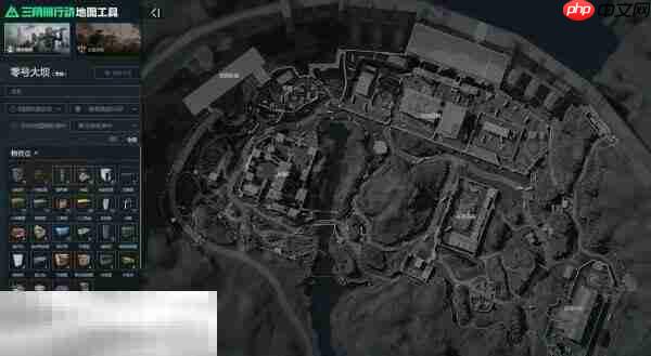 三角洲地图工具入口 游戏地图坐标资源点在线查询