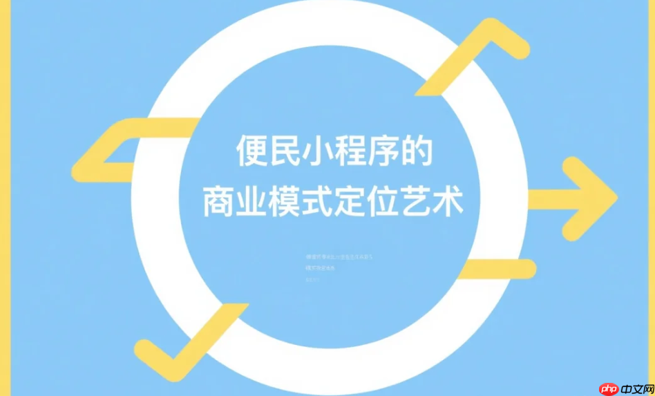 便民小程序的商业模式定位艺术
