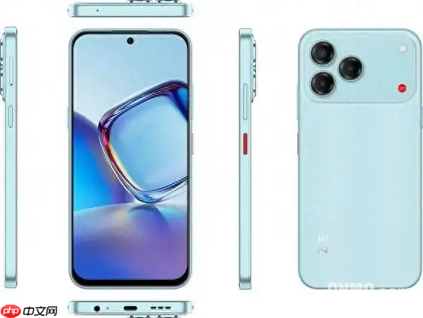 努比亚S2R新机外观揭秘:单摄+快捷按键 或为入门级